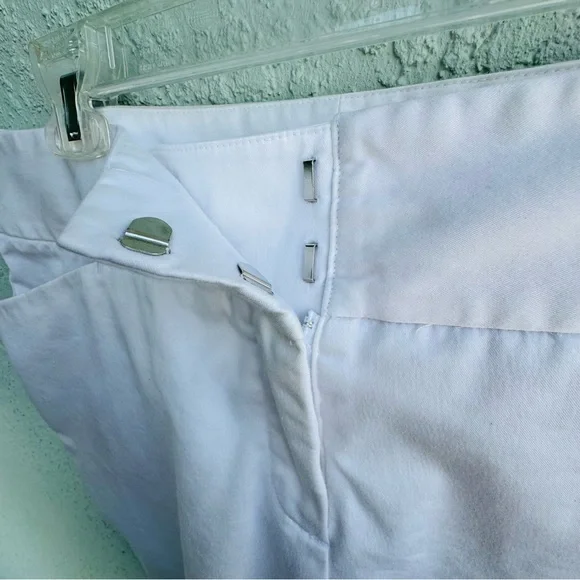 WORTHINGTON 16P cotton white Bermuda dress shorts summer preppy smart casual - Picture 3 of 7